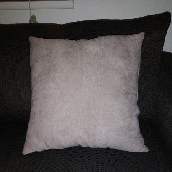 One pretty throw pillow. Great for movie night. - Picture 4 of 4
